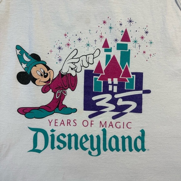 Vintage Disneyland 35 Year Anniversary Tank Top Large - Picture 4 of 4
